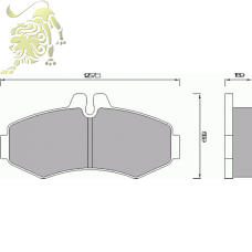 GDB1399/ Колодки торморзные Fomar 679781