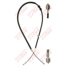 AD41.0211.1 Трос ручного тормоза задн. лев. RENAULT Kangoo (600кг) 97+ (LINEX350187)