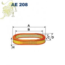 AE208 FILTRON Фильтр воздушный (WA6001)