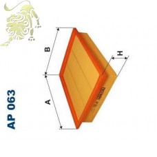 AP063 FILTRON Фильтр воздушный VW GOLF 91+ (AF1707)