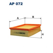 AP072 FILTRON Фильтр воздушный (B2X021PR)
