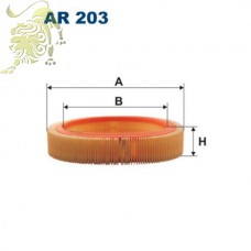 AR203 FILTRON Фильтр воздушный (12-0123 Kager) (WA6385 WIX) (A122)