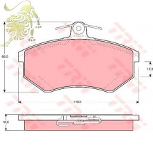 GDB1048 Колодки тормозные дисковые  VW Vento, Passat, CHERY Tiggo (RM1082) с датчиками
