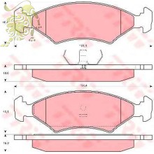 GDB255/GDB953/GDB1222/GDB238 Колодки тормозные дисковые Fomar FORD (AST753 AST/D309E)