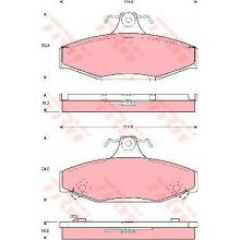 GDB3135 Колодки тормозные дисковые LUCAS