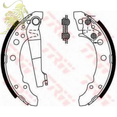 GS8166 Колодки тормозные барабанные задн. AUDI SEAT VW Skoda 31х180 (C0W001ABE)