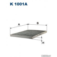 K1001A FILTRON Фильтр салона (угольный)