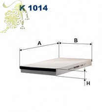 K1014 FILTRON Фильтр салона OPEL ASTRA G (AF 5007)
