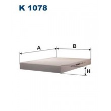 K1078 FILTRON Фильтр салона Audi A4/6 (B4A014PR) (WP6998  WIX)