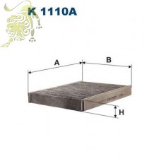 K1110 FILTRON Фильтр салона FORD (B4G013PR/NF6126)