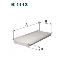K1113 FILTRON Фильтр салона FORD TRANSIT (B4G015PR)