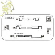 ODU204 Провода высоковольтные OPEL VECTRA A 1.8-2,0i (1292001210JP)