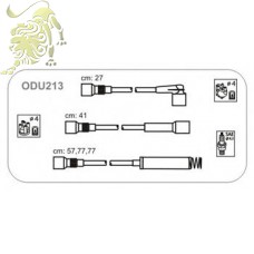 ODU213 Провода высоковольтные OPEL ASTRA 1,8/2,0 91- KADETT 2,0 IE (1292001310)