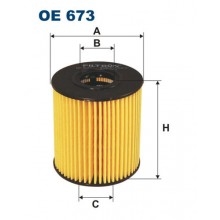 OE673 FILTRON Фильтр масляный PEUGEOT/CITROEN/FORD (OE18019/VL 586503)