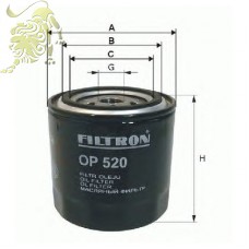 OP520 FILTRON Фильтр масляный (WL7067 WIX) (2311401) OP520 FILTRON Фильтр масляный (WL7067 WIX) (2311401)