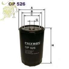 OP526(T) FILTRON Фильтр масляный WL7070-12 (RD.1430WL7070) OF3107