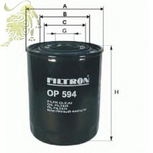 OP594 FILTRON Фильтр масляный IVECO/FIAT (RD.1430WL7160)