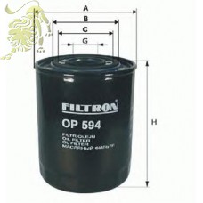 OP594 FILTRON Фильтр масляный IVECO/FIAT (RD.1430WL7160)