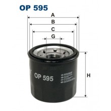 OP595 FILTRON Фильтр масляный HONDA/KIA/MAZDA/MITSUBISHI/NISSAN (OF16010)