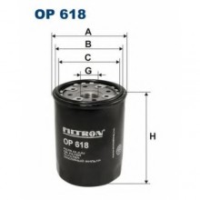 OP618 FILTRON Фильтр масляный TOYOTA (4801012010/KFLG-078) RIDER